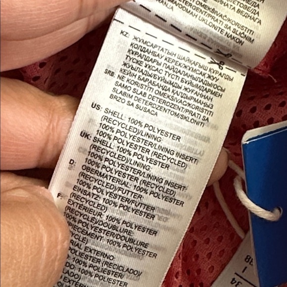 Adidas Women’s XSmall Fakten Track Jogger Pants Hazy Rose NWT Lined Activewear - Picture 7 of 11